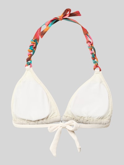 Produktfoto, top bikini Bikini-Oberteil mit Schnürung Modell 'YERO CHAINY' von Banana Moon, mieszanka materiałów z dodatkiem streczu, dopasowany krój, tylne wiązanie