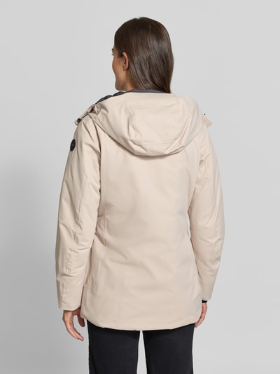 G.I.G.A. DX Jacke mit Label-Patch und Zweiwege-Reißverschluss Sand 5