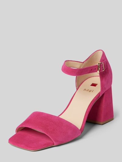 Högl Sandalette mit Dornschließe Pink 1