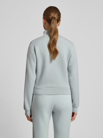 Guess Activewear Sweatjack met labelapplicatie, model 'NEW ALLIE' Middengrijs - 5