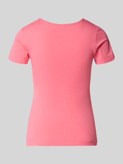 Produktfoto, Slim Fit T-Shirt Set aus Baumwoll-Mix im 2er-Pack von HUGO, efekt: jednolity kolor, krój slim fit, nadruk z logo, dekolt w łódkę, rękaw: krótki rękaw, zestaw 2 szt., mieszanka bawełny