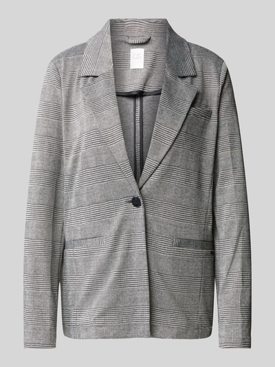 QS Blazer met reverskraag Middengrijs - 2