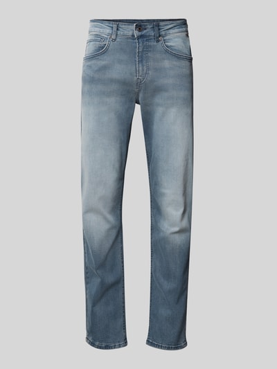 Pepe Jeans Straight fit jeans van katoenmix, model 'CASH' Jeansblauw - 2
