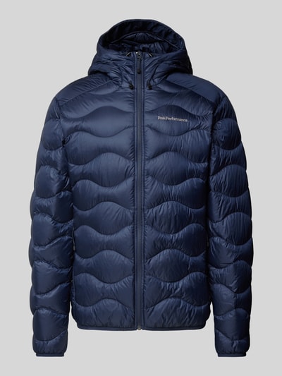 PEAK PERFORMANCE Steppjacke mit Label-Stitching Modell 'Helium' Marine 2