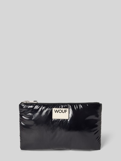 WOUF Pouch mit Label-Patch Modell 'Nuit' Black 1