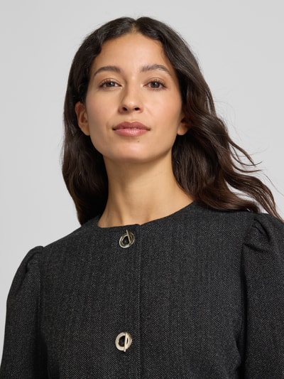 Neo Noir Żakiet z rękawem o dł. 1/2 model ‘Xanthe’ Ciemnoszary 3