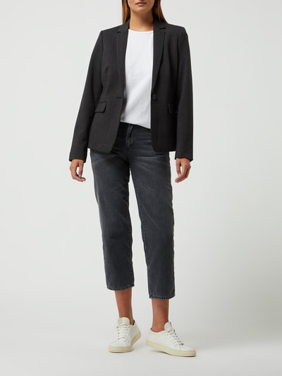 Esprit Blazer mit Hahnentritt-Dessin  Anthrazit 1