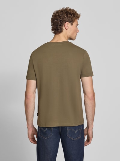 JOOP! COLLECTION Modern Fit T-Shirt aus reiner Baumwolle Modell 'PRIAMO' Oliv 5