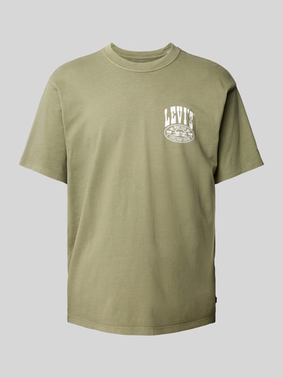 Levi's® Vintage Fit T-Shirt mit Label-Details Oliv 2