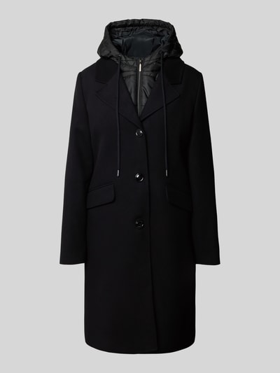 MORE & MORE Regular fit lange jas met viscose Zwart - 2