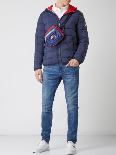 Tommy Jeans Gewatteerd jack met capuchon Donkerblauw - 1