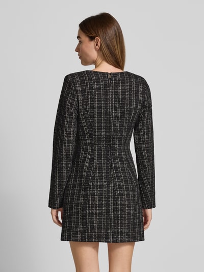 Guess Mini-jurk met vierkante hals, model 'SANDRA' Zwart - 5