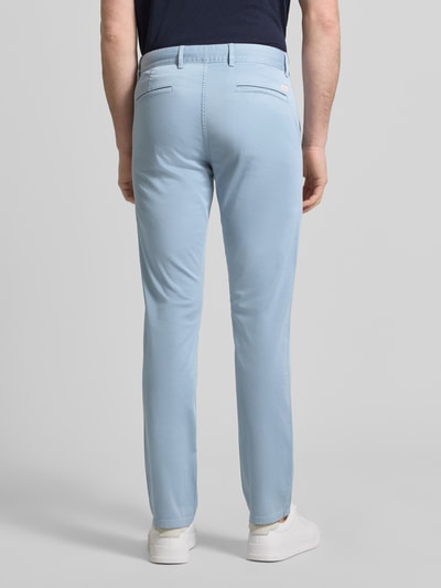 BOSS Orange Slim Fit Chino aus Baumwoll-Mix Hellblau 5