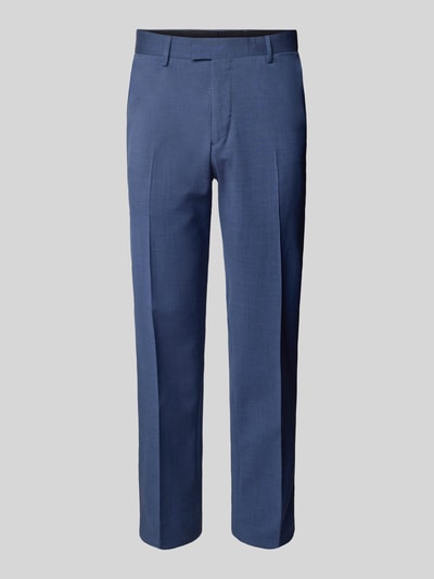 Tiger Of Sweden Regular fit pantalon van wol, model 'Tenuta' Koningsblauw - 2