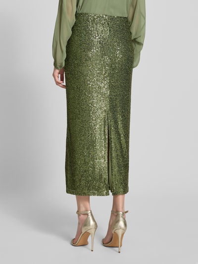 V by Vera Mont Maxirock mit Paillettenbesatz Gruen 5