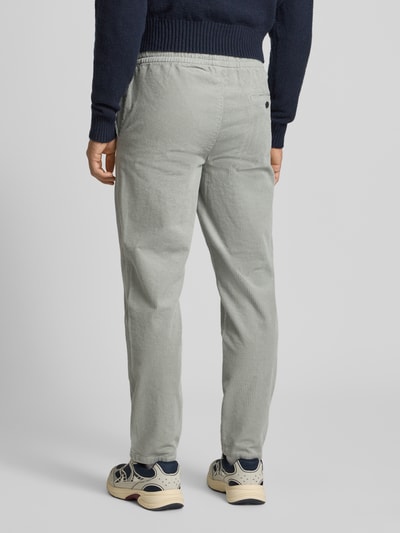 Only & Sons Tapered corduroy broek van katoenmix, model 'LINUS' Lichtgrijs - 5