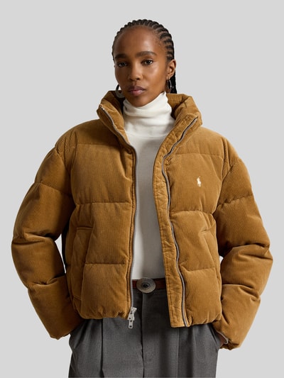 Polo Ralph Lauren Relaxed Fit Steppjacke aus Baumwoll-Mix Camel 4