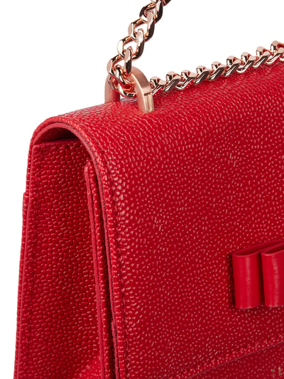 Ted Baker Crossbody Bag aus Leder Rot 4