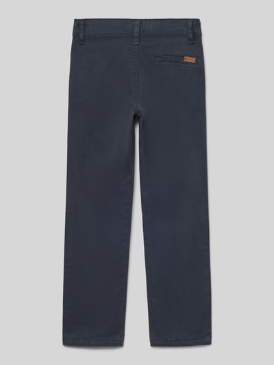 Blue Seven Hose mit Label-Detail Marine 3