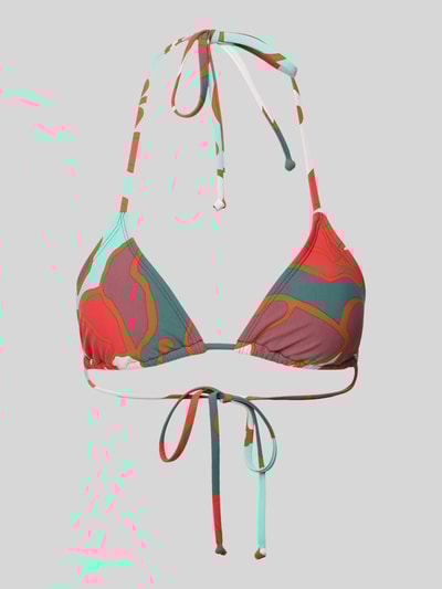 Barts Top bikini z wiązaniem na szyi model ‘BUNBE’ Czerwony 1