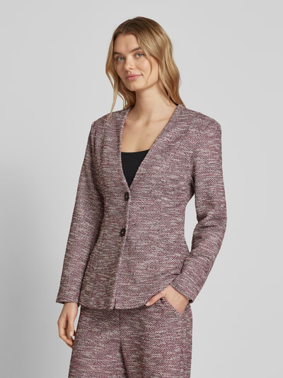 ICHI Blazer mit V-Ausschnitt Modell 'KATE' Pink 4