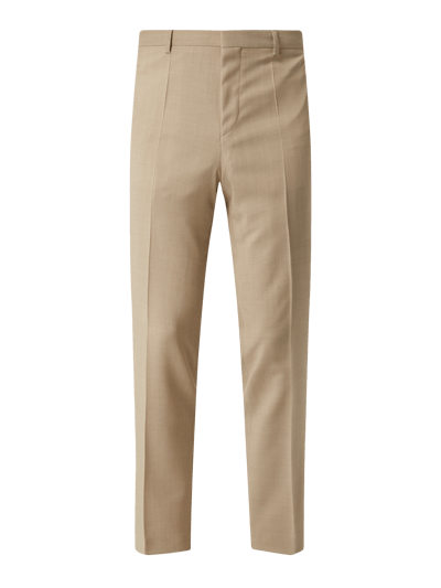 HUGO CLASSIFICATION Slim Fit Anzughose aus Schurwolle Modell 'Getlin' Beige 2