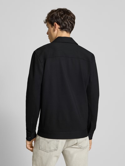 Only & Sons Kurtka koszulowa o kroju regular fit z mieszanki wiskozy model ‘JAKES’ Czarny 5