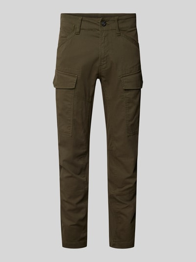 G-Star Raw Tapered Fit Cargohose mit Gürtelschlaufen Modell 'Rovic' Oliv 2