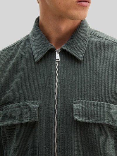 Marc O'Polo Regular Fit Hemdjacke aus reiner Baumwolle Schilf 3