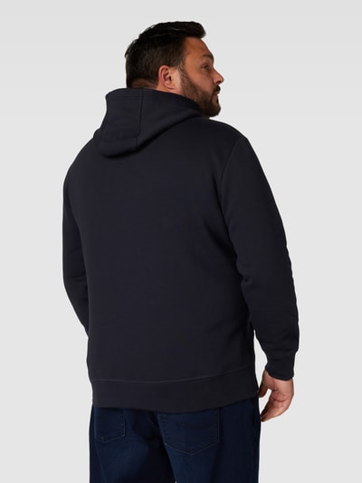 Tommy Hilfiger Big & Tall PLUS SIZE Hoodie mit Label-Print Modell 'SHADOW' Marineblau 5