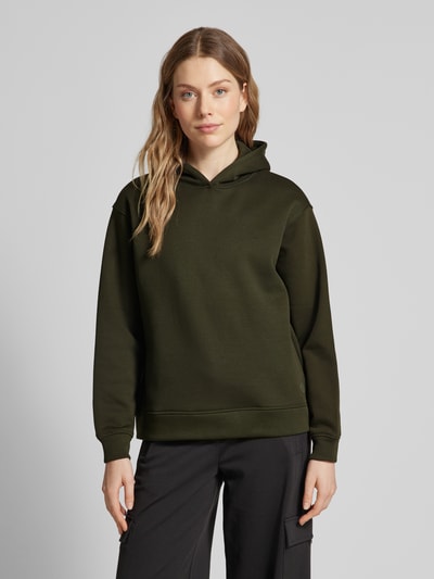 MSCH Copenhagen Hoodie mit überschnittenen Schultern Modell 'Ethella' Khaki 4