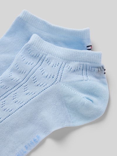 Tommy Hilfiger Sokken van Lyocellmix in Set van 2 voor sneakers Lichtblauw - 2