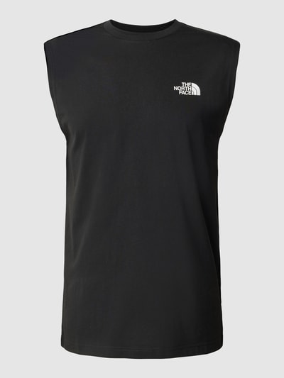 The North Face Tanktop met labelprint Zwart - 2