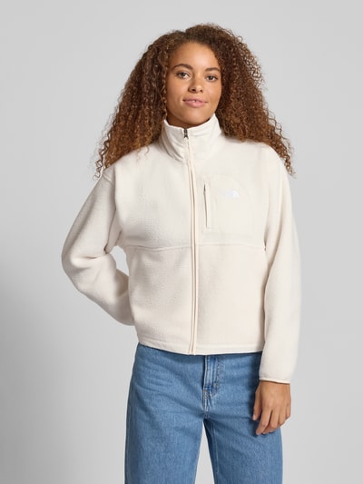 The North Face Fleecejack met opstaande kraag, model 'YUMORI OFF PEAK' Offwhite - 4