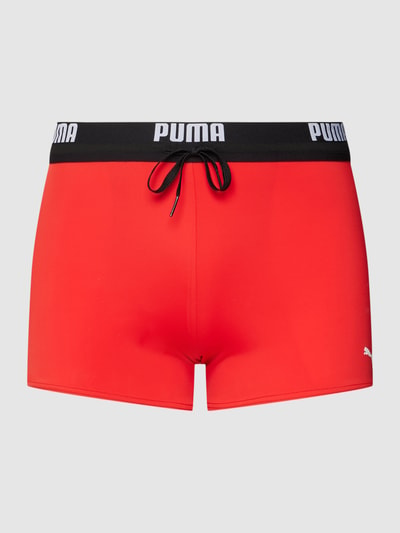 Puma Nauwsluitende boxershort met logoband Rood - 2