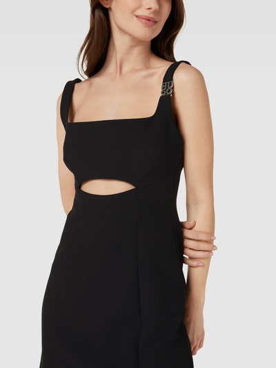 HUGO Minikleid mit Cut Out Modell 'Kirma' Black 3