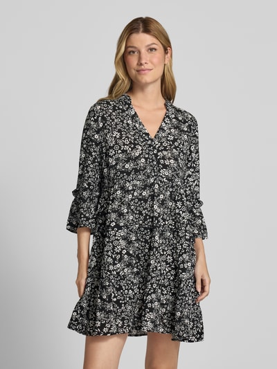 Vero Moda Mini-Tunikakleid aus reiner Viskose Modell 'EASY JOY' Black 4