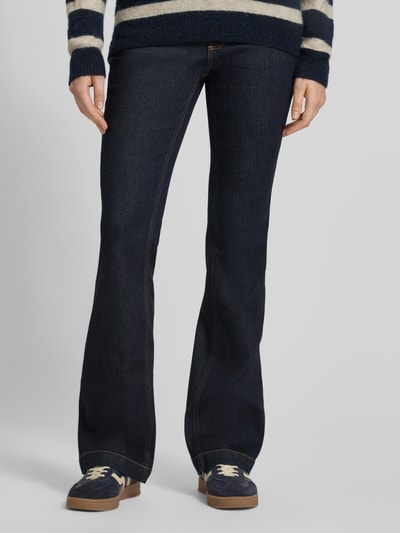 Tom Tailor Bootcut Jeans aus Baumwoll-Mix Dunkelblau 4