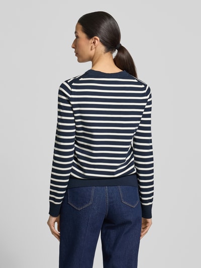 Tommy Hilfiger Regular Fit Langarmshirt aus Baumwoll-Mix Marine 5