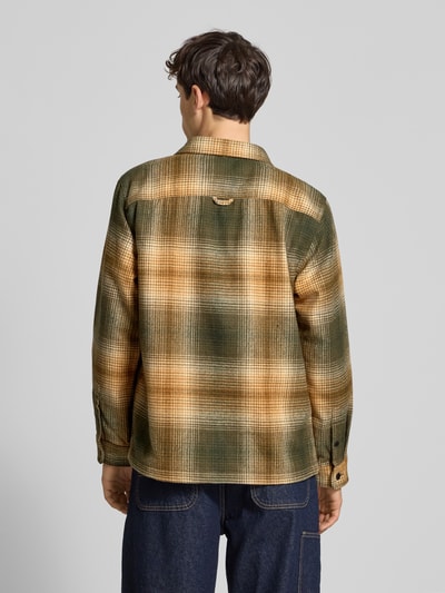 Superdry Overhemdjack met kentkraag Olijfgroen - 5