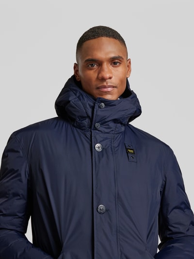 Blauer Usa Parka mit Kapuze Modell 'FALCON' Marine 3