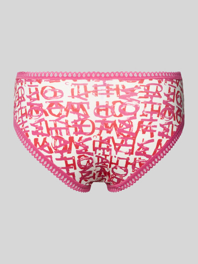 Sloggi Hipster mit Spitzenbesatz Modell 'GO Crush' im 3er-Pack Pink 3