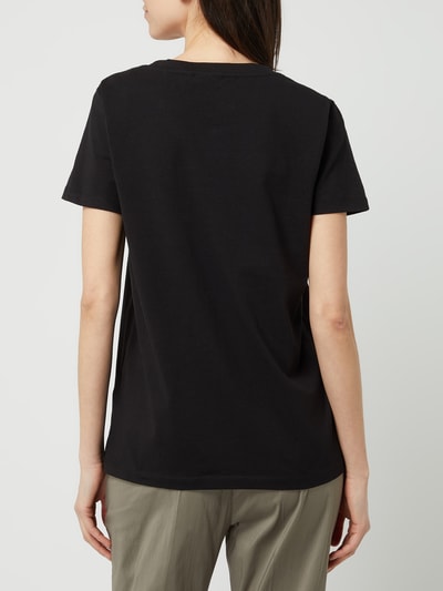 Fransa T-Shirt mit Stretch-Anteil Modell 'Zashoulder' Black 5