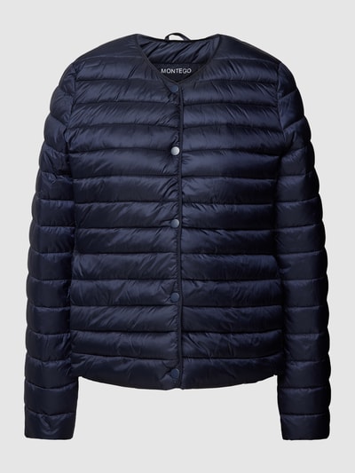 Montego Steppjacke mit Knopfleiste Marine 2