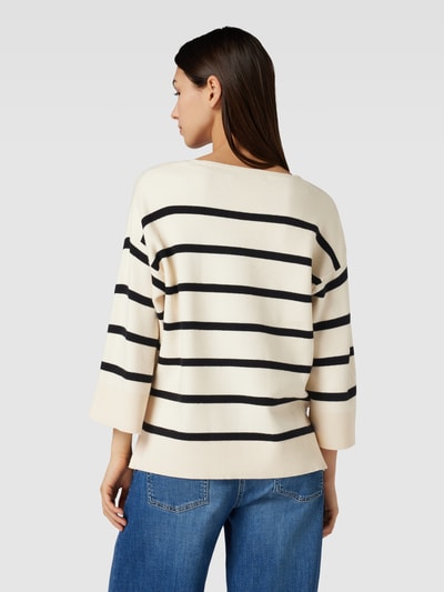 Vero Moda Gebreide pullover met 3/4-mouwen, model 'SABA' Offwhite - 5