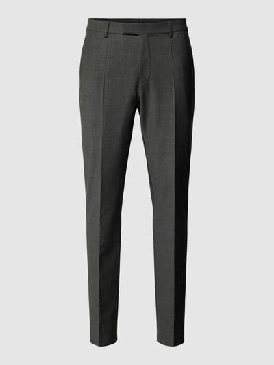 Pierre Cardin Pantalon met persplooien, model 'Ryan' Middengrijs - 2