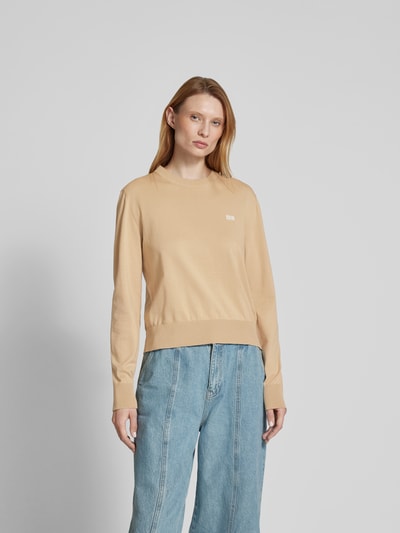 Dsquared2 Sweatshirt mit Label-Stitching Sand 4