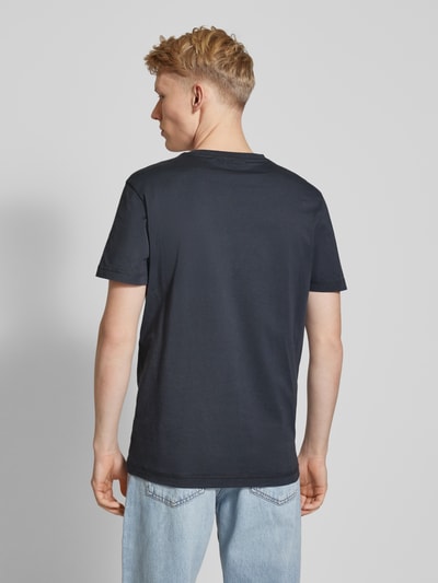 Calvin Klein Jeans T-Shirt mit Label-Stitching Dunkelgrau 5