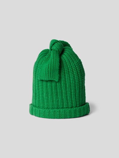 The Holy goat Beanie aus Kaschmir Grün 4