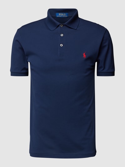 Polo Ralph Lauren Poloshirt mit Logo-Stitching Marine 2